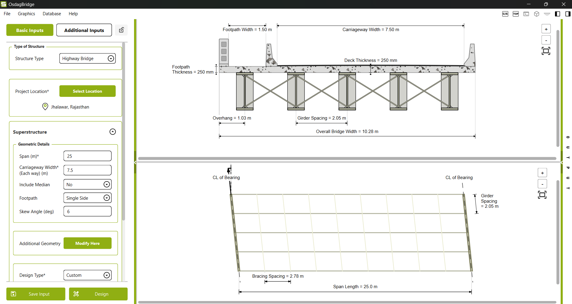 OsdagBridge template page